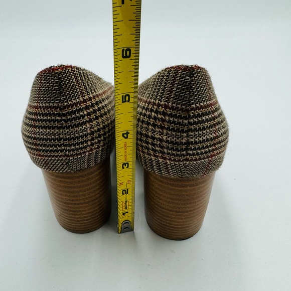 Jeffrey Campbell Vintage 50s Style Plaid Halt Block Heels - Picture 5 of 8